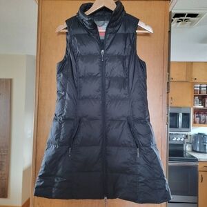 Anorak long puffer vest